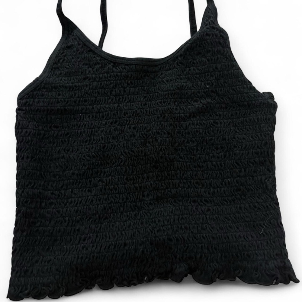 Hollister Black Textured Camisole